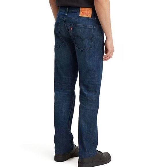 NWT Levi's Men's 514 STRAIGHT FIT FLEX JEANS Stretch Burch Dark Wash Size 32x34 - Picture 4 of 11